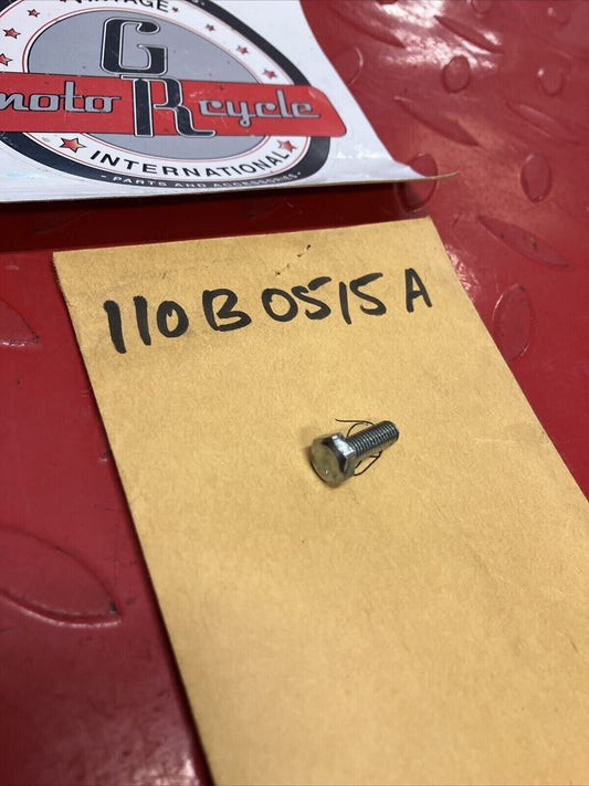 NOS KAWASAKI BOLT HEX HEAD 5X15 110B0515A K20