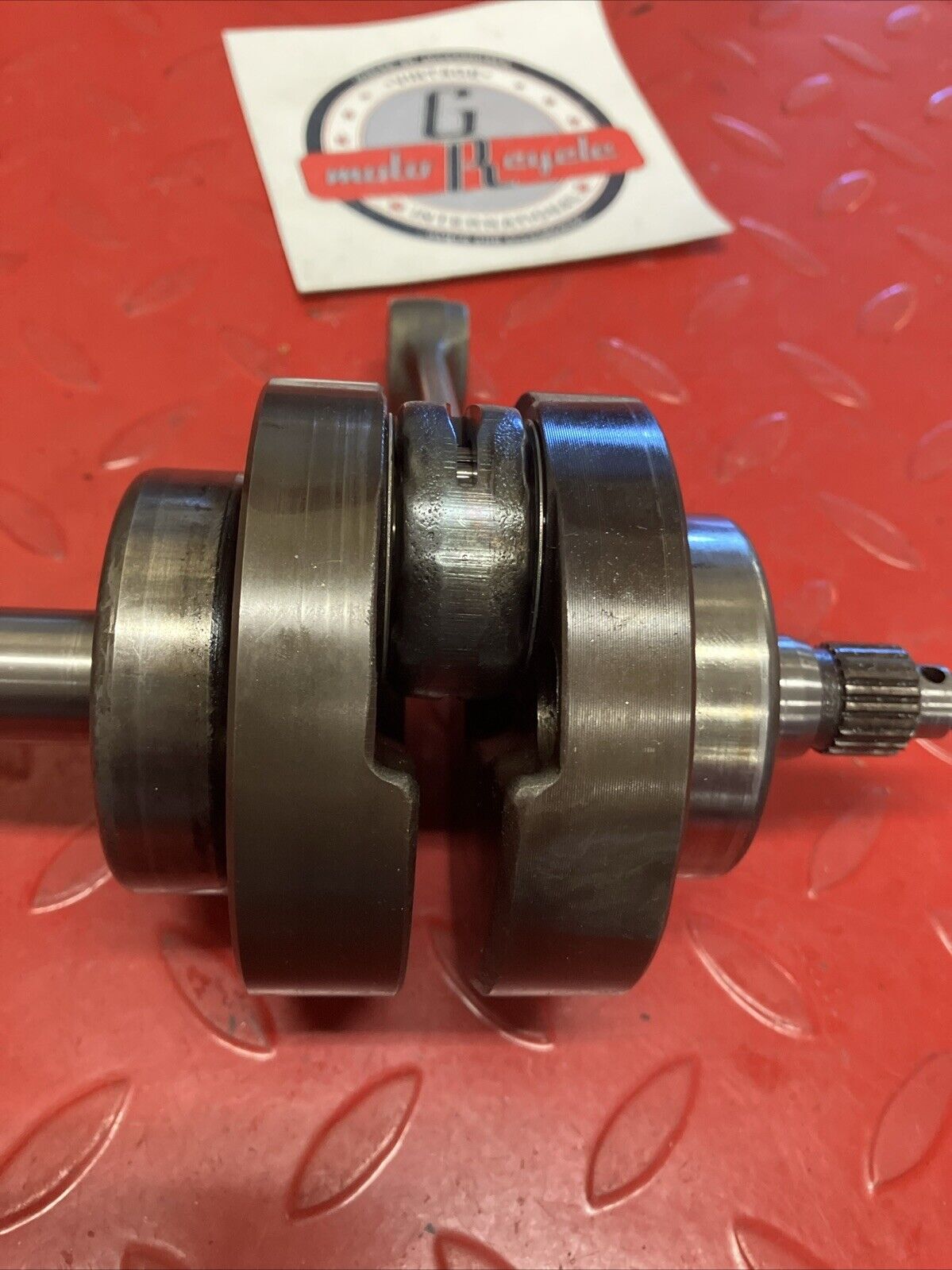 Kawasaki KX125 1987 Crankshaft Crank shaft GOOD