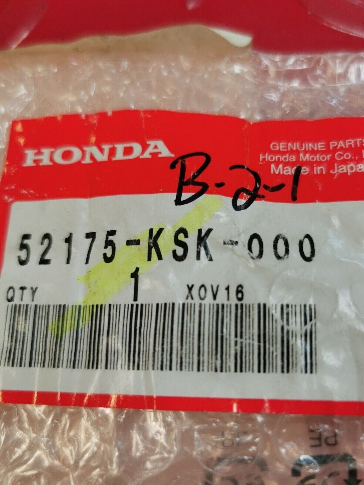 NOS HONDA CRF250 TRX450 2004 - 2017 CHAIN ROLLER 52175-KSK-000 H15