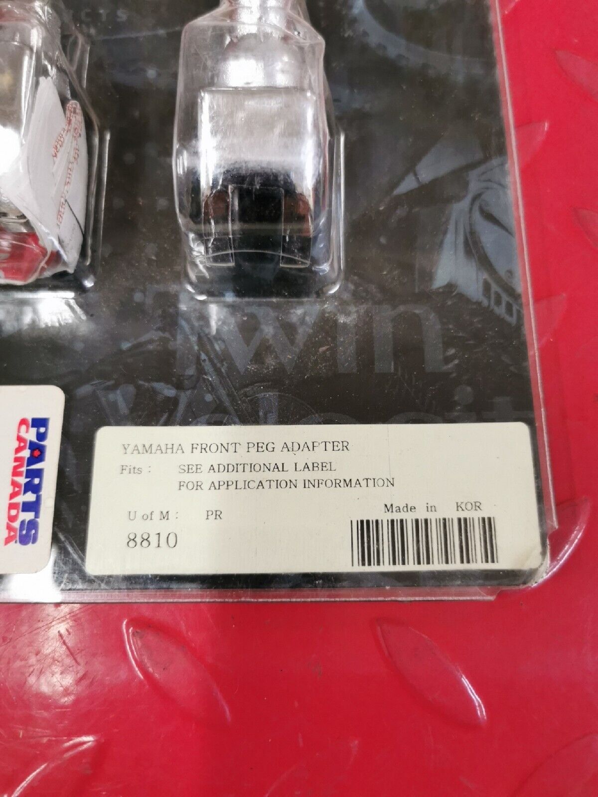 NOS KURYAKYN YAMAHA XVS1100 XVS650 VMX1200  FRONT PEG ADAPTER  8810 J17