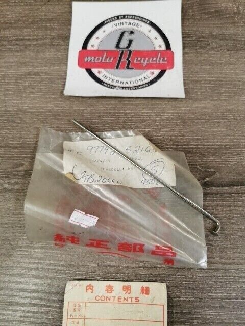 NOS HONDA CB250TI 1978 1979 SPOKE B 9X160.0 NO NIPPLE 97742-52160 H92