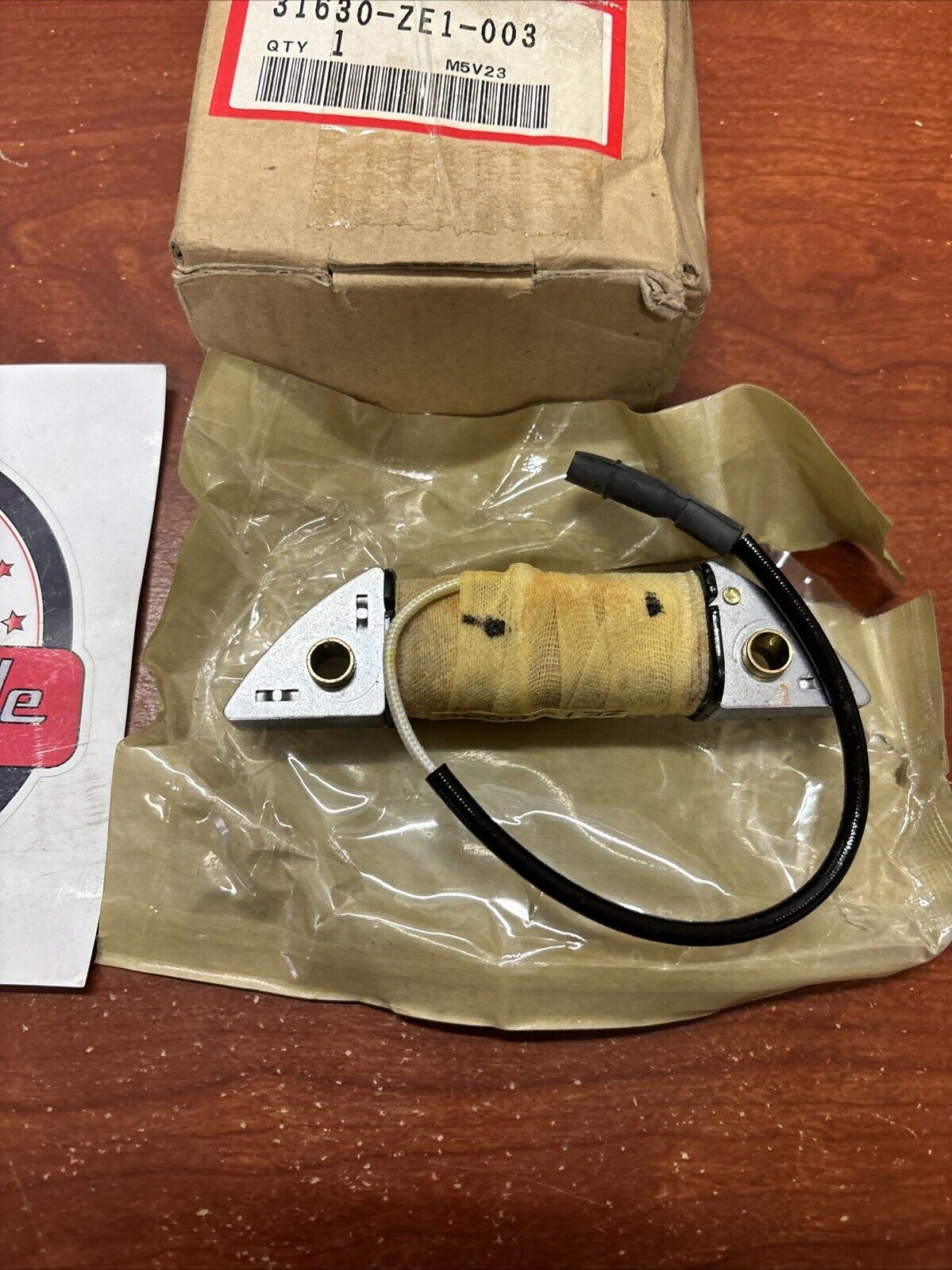 NOS Honda GX140 GX160 GX200 GX240 CHARGE COIL 31630-ZE1-003 SUB 31630-ZE1-0 H173