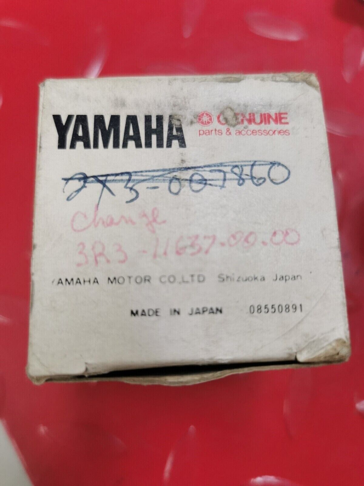 NOS YAMAHA YZ125 PISTON 3 O/S 0.75 2X3-11637-01 SUPERCEDED 3R3-11637-00-00 Y27