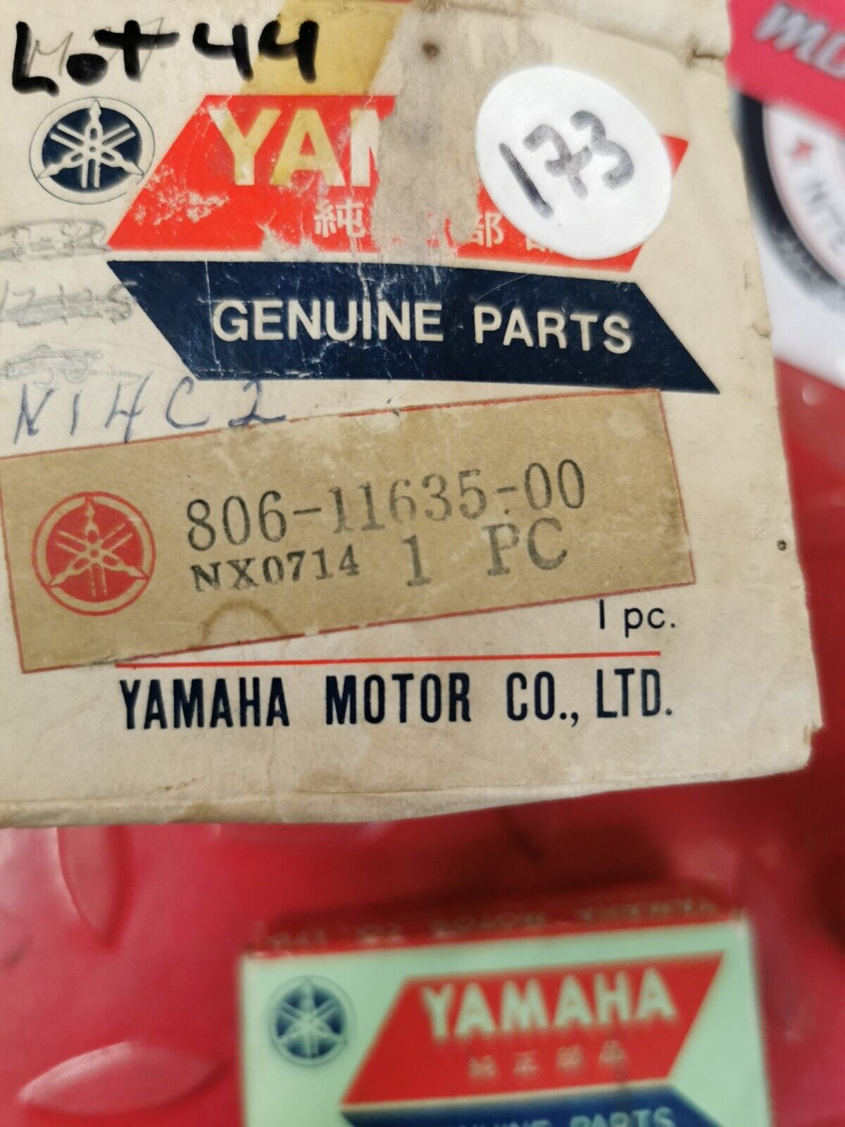 NOS YAMAHA SL338 1969 - 1973   Piston O/S .25  AND RING SET  806-11635-00 Y50