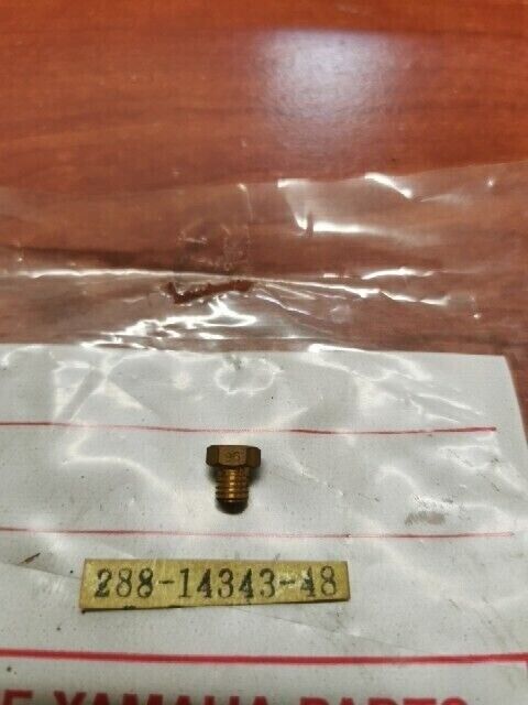 NOS Yamaha GT1 GT80 GTM80X GTMX MX80 MAIN JET #96 288-14343-48-00 Y123