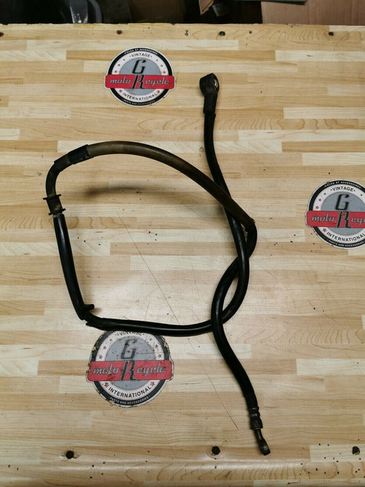 Yamaha DT200 1985 front brake oil line hose