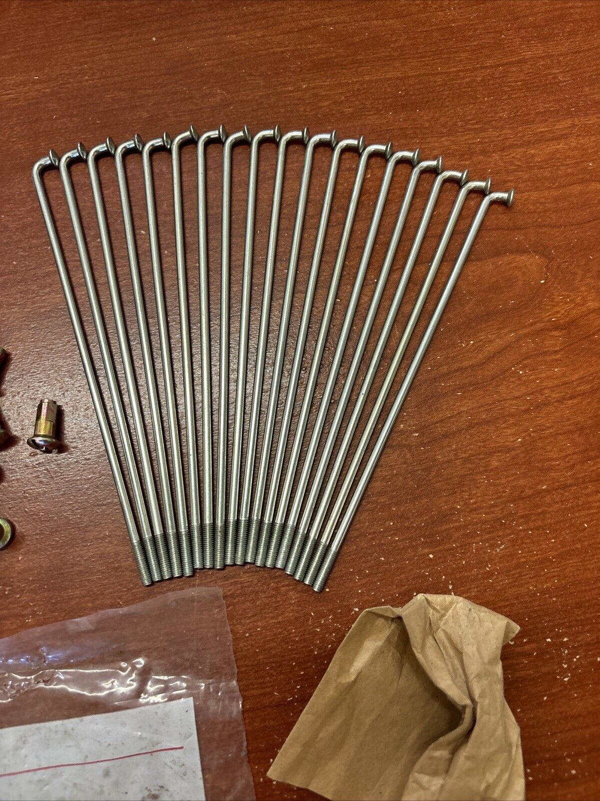 NOS Yamaha CS3 CS5 RD200 FRONT SPOKE SET 174-25104-00-00 Y181