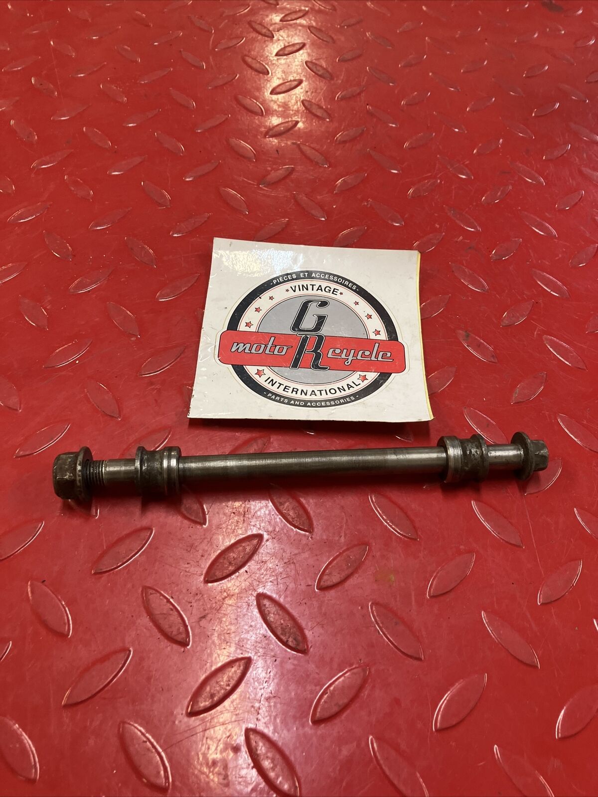 Honda CR80R 1990 Front wheel axle bolt 1987 - 1995