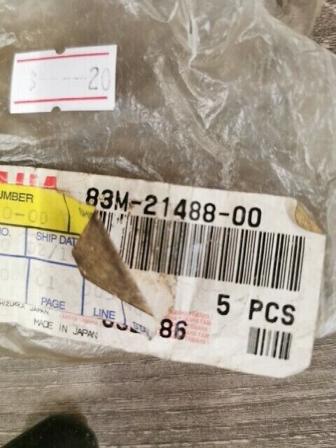 NOS YAMAHA INVITER CF300L CF300N VK540EG VK540EJ DAMPER 83M-21488-00-00 Y108