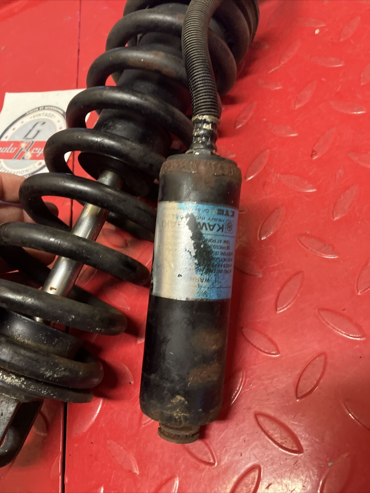 Kawasaki KX125 1980 Rear shock absorber suspension damper 1981 FOR PARTS