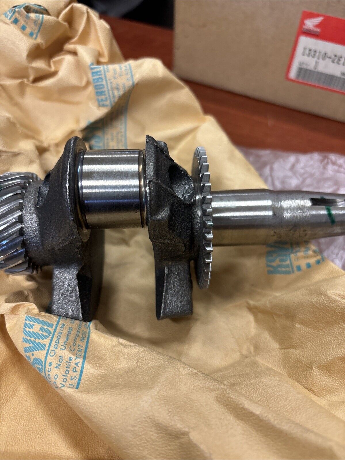NOS Honda GX140 GX160 HS55 HS621 CRANKSHAFT S-TYPE (20MM) 13310-ZE1-000 SUB H175