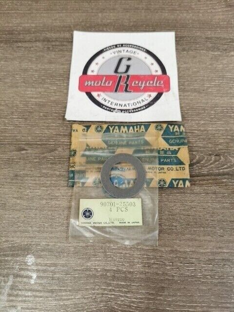 NOS YAMAHA TX750 1973 TX750A 1974 WASHER PLATE 90201-25503-00 Y151