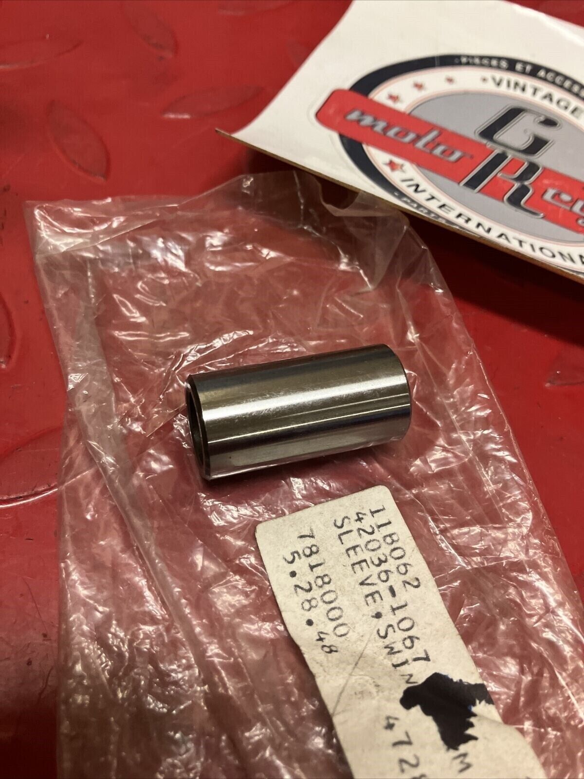 NOS KAWASAKI KX60 KX80 KX100 SWINGARM SLEEVE BUSHING L=34 42036-1067 K14
