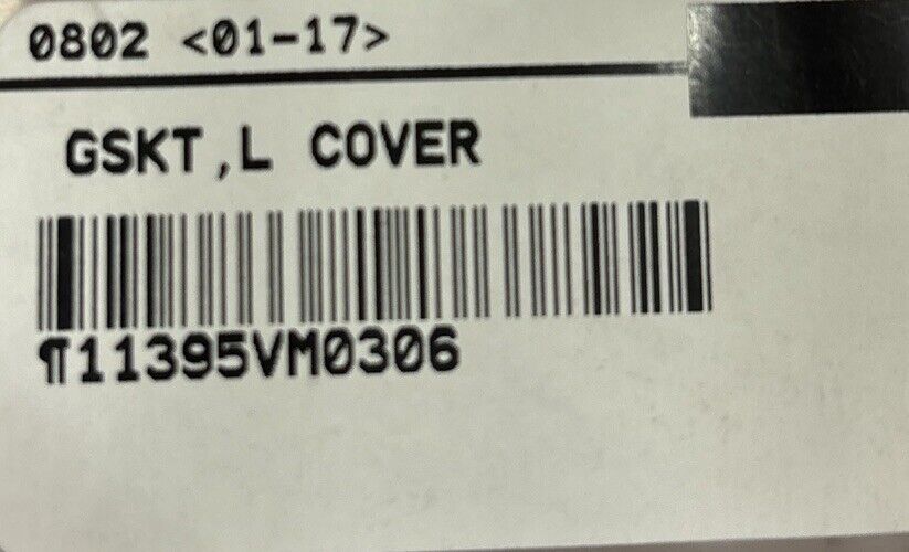 NOS Honda 1985 FL350R LEFT CRANKCASE COVER GASKET 11395-VM0-306 H147