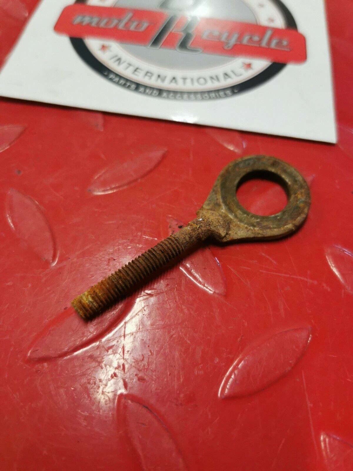 Honda ST90 1973 rear wheel drive chain swingarm adjuster bolt 1974 1975