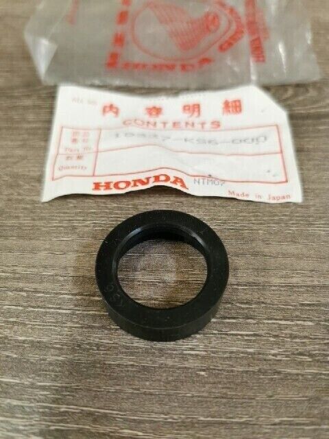 NOS HONDA CR125R 1986 RUBBER SILENCER 18337-KS6-000 H76