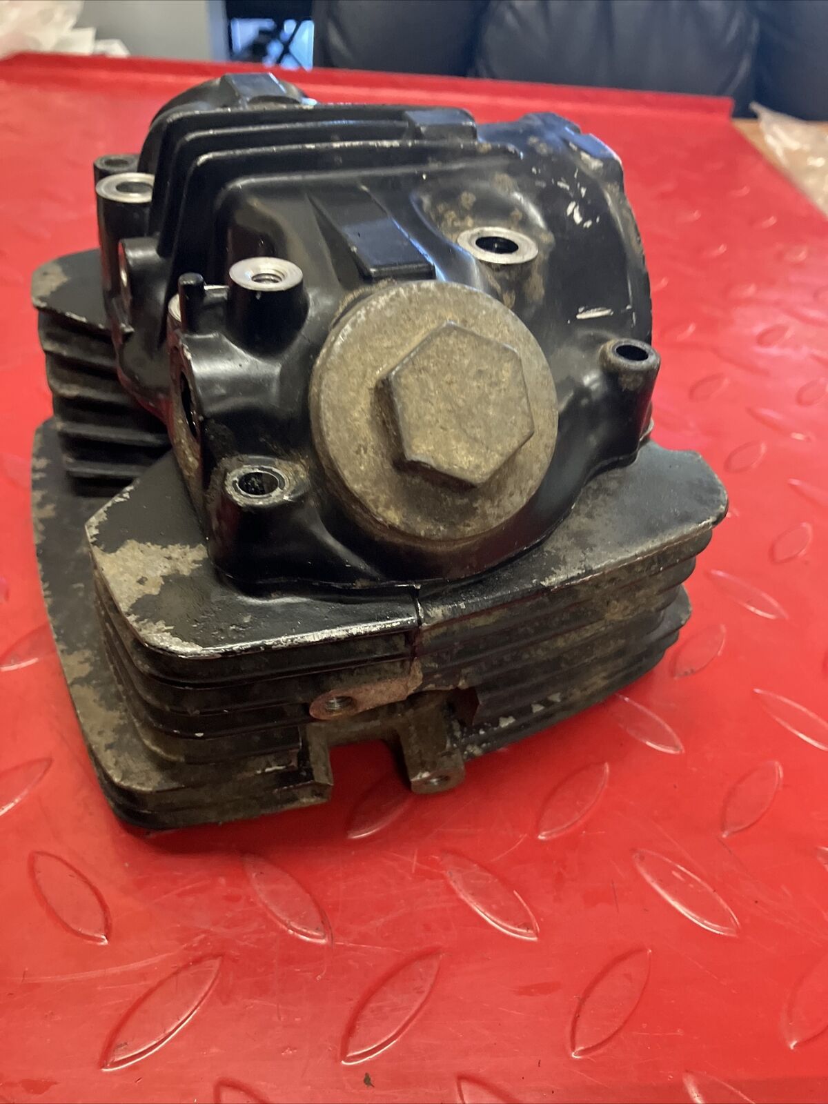 Honda XL200R 1984 cylinder head valve cover rocker 1983 XR200R 1981 1982