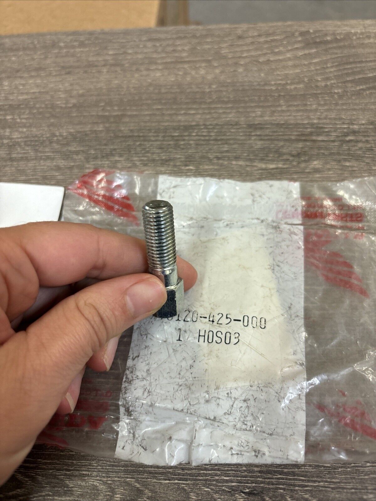 NOS Honda CB650 CB750F K CB900F HEADLIGHT BOLT 90120-425-000 H131