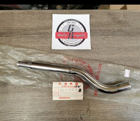 NOS HONDA ATC90 US90 SILENCER PIPE STINGER 18311-918-672 18311-918-671XW H77