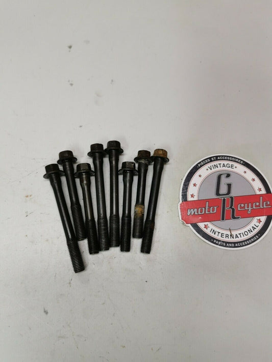 Honda XR200R 1984 motor engine cylinder head bolt flange hardware