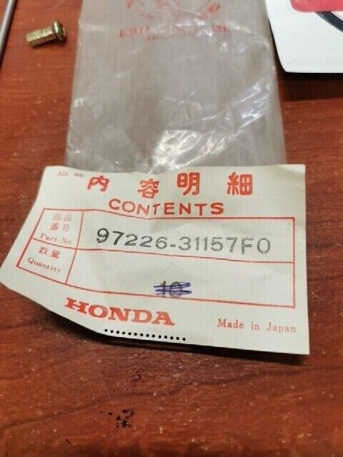 NOS Honda 1980 1981 CR80R SPOKE A (11X158.5) 97226-31157F0 H99