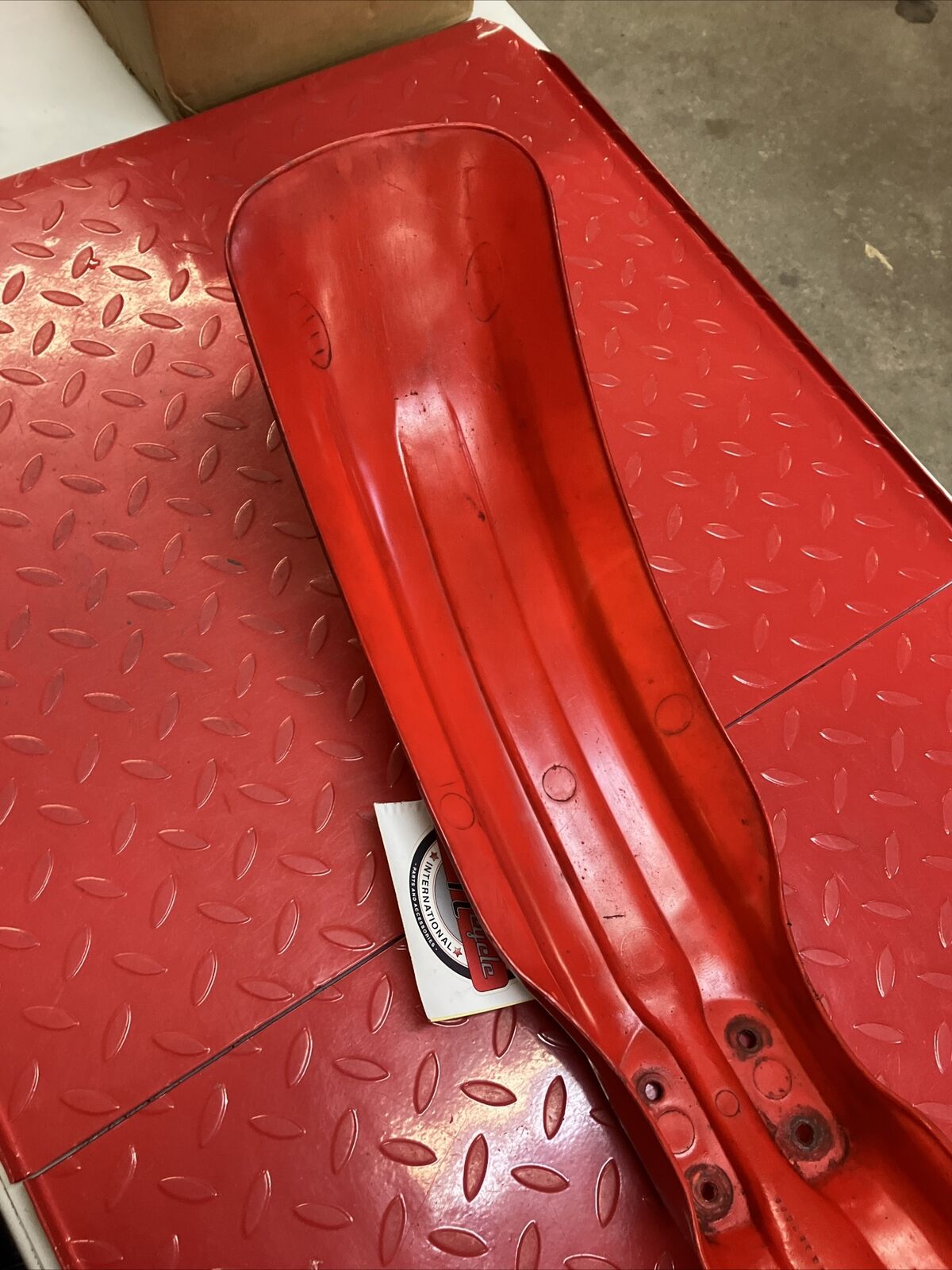 Honda CR250R 1984 front fender plastic fairing CR125R CR500R 61100-KA3-730ZA