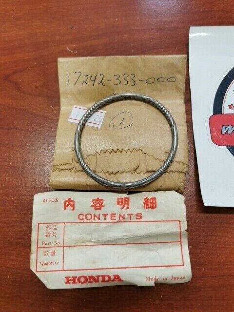 NOS Honda CB350F CB400F AIR CLEANER BAND 17242-333-000 H69