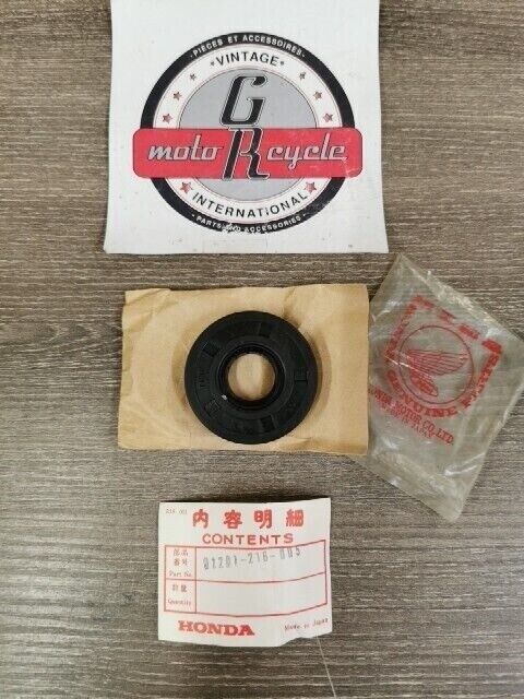NOS HONDA CA175 1968 1969 CB160 CB200 CB200T OIL SEAL 20X52X9 91201-216-005 H92