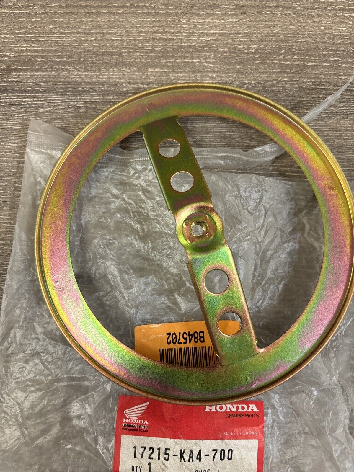 NOS Honda CR125R CR250R CR480R AIR CLEAN ELEMENT STAY 17215-KA4-700 H116