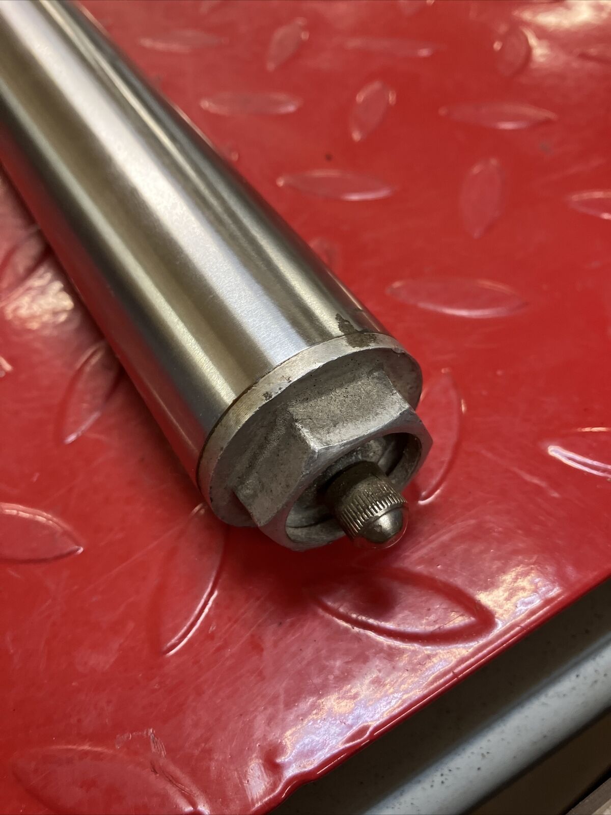 Yamaha YZ125 1981 left side front fork tube cap