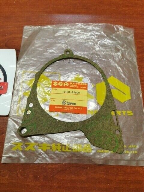 NOS Suzuki 1973 - 1977 TC100 TS100 MAGNETO COVER GASKET 11483-25000 S32