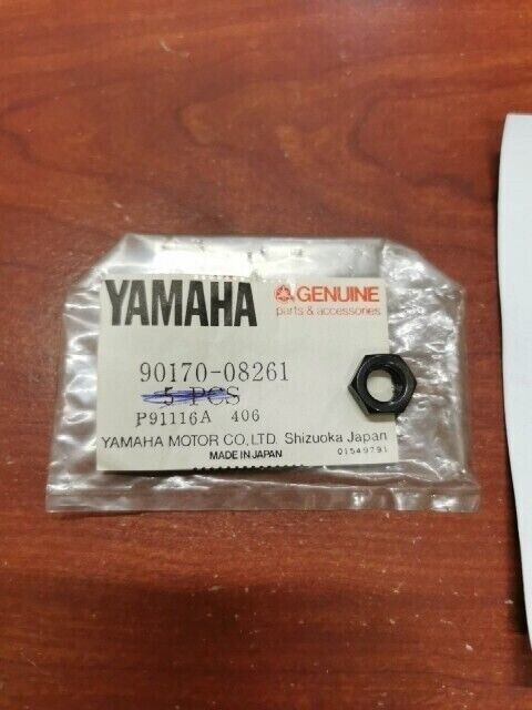 NOS Yamaha FJR1300AS VK540 YFB250 YFM200 YFM250 NUT (3X3) 90170-08261-00 Y111