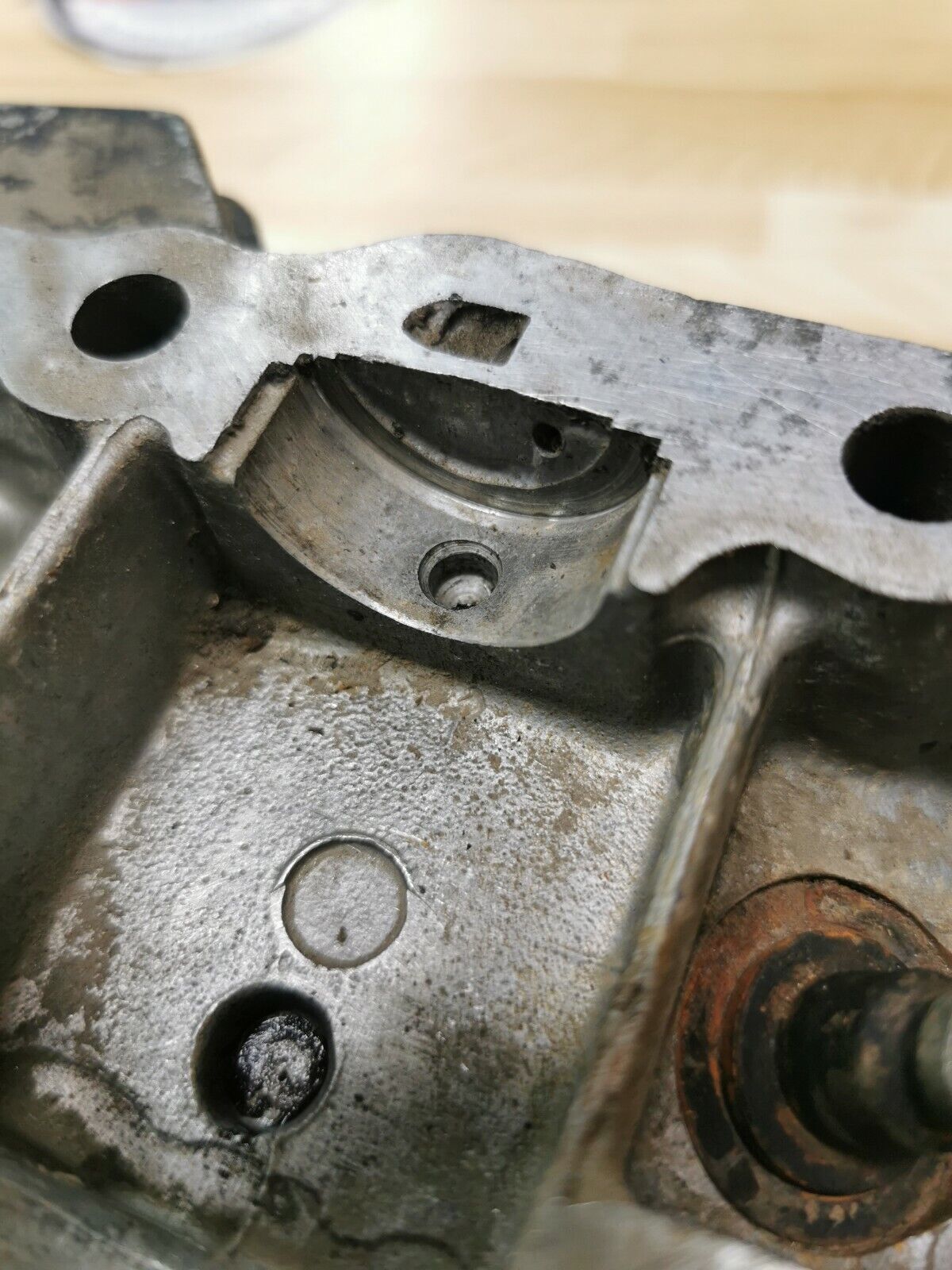 Honda XL200R 1984 cylinder head XR200R XR200 1981 1982 1983
