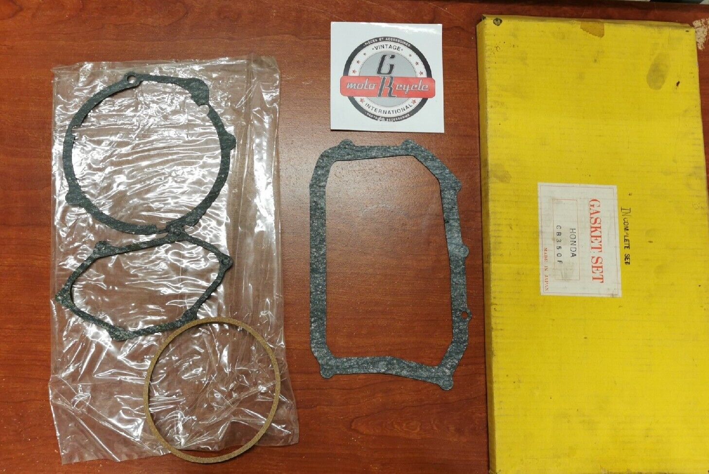 NOS Honda CB350F GASKET KIT INCOMPLETE H37