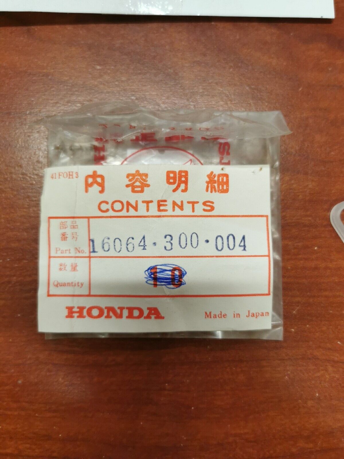 NOS Honda 1969 CB750K0 CB500 BAND, BREATHERPIPE 16064-300-004 H33