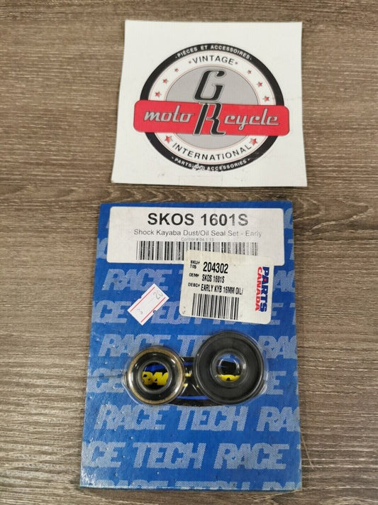 NOS RACE TECH OIL SEAL SET 16MM SKOS 1601S J29