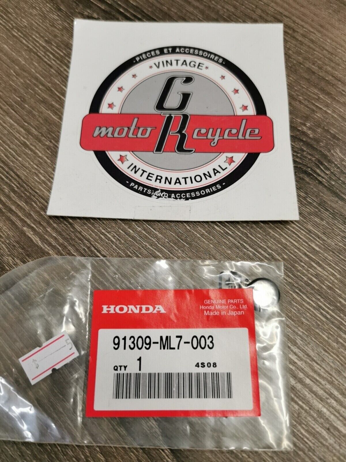 NOS HONDA VTX1300 O RING  91309-ML7-003 H52