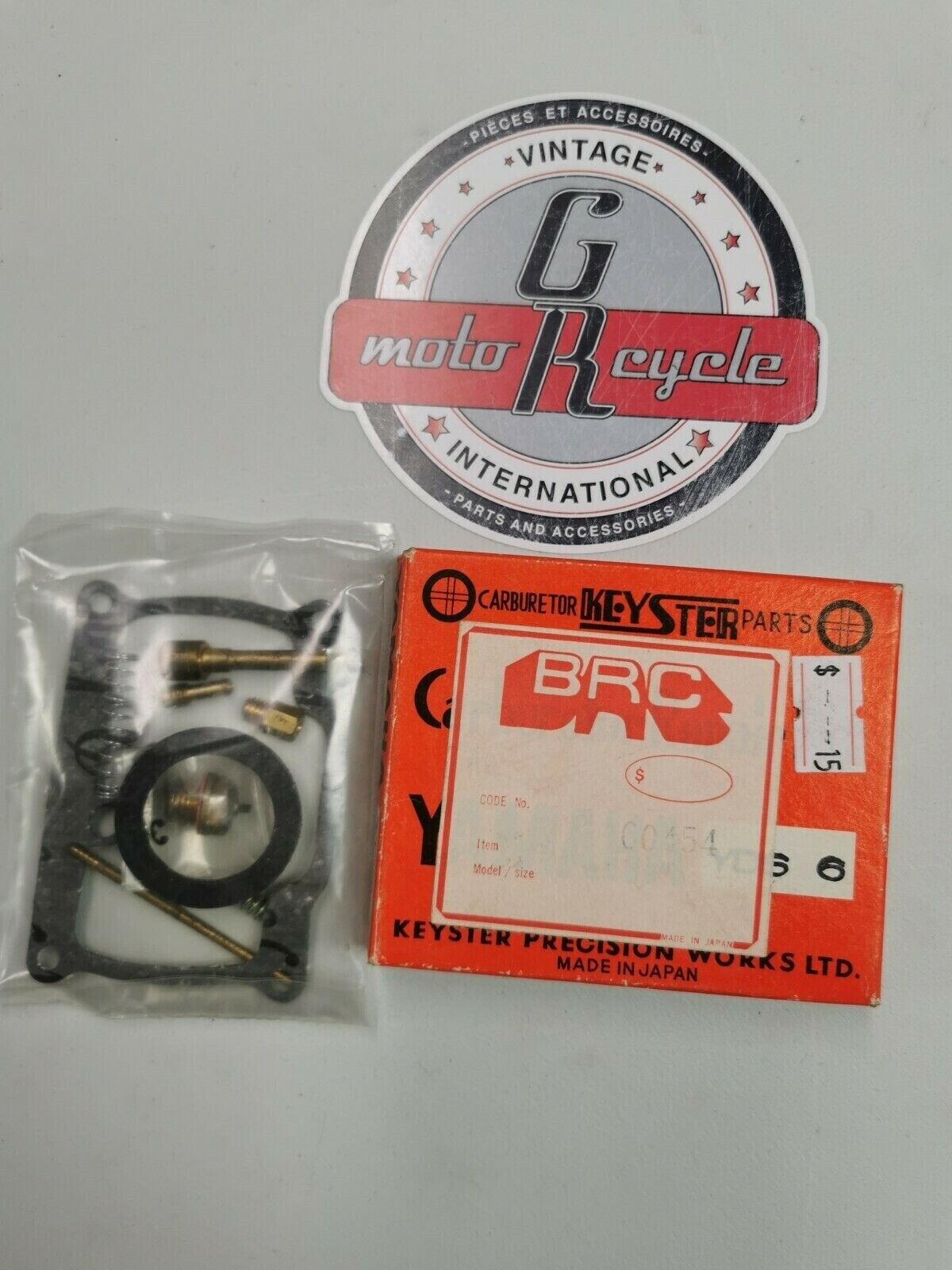 NOS Yamaha YDS6 1968 Keyster carburetor rebuild kit KY-0114 Y5
