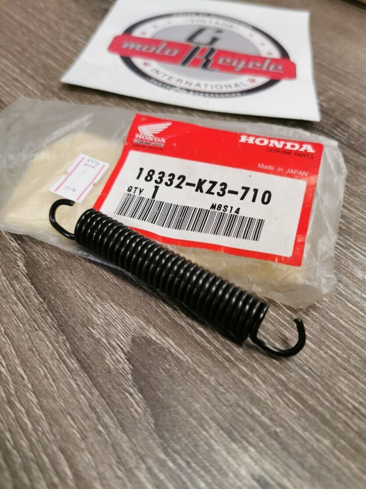 NOS HONDA EXHAUST PIPE SPRING 18332-KZ3-710 H54