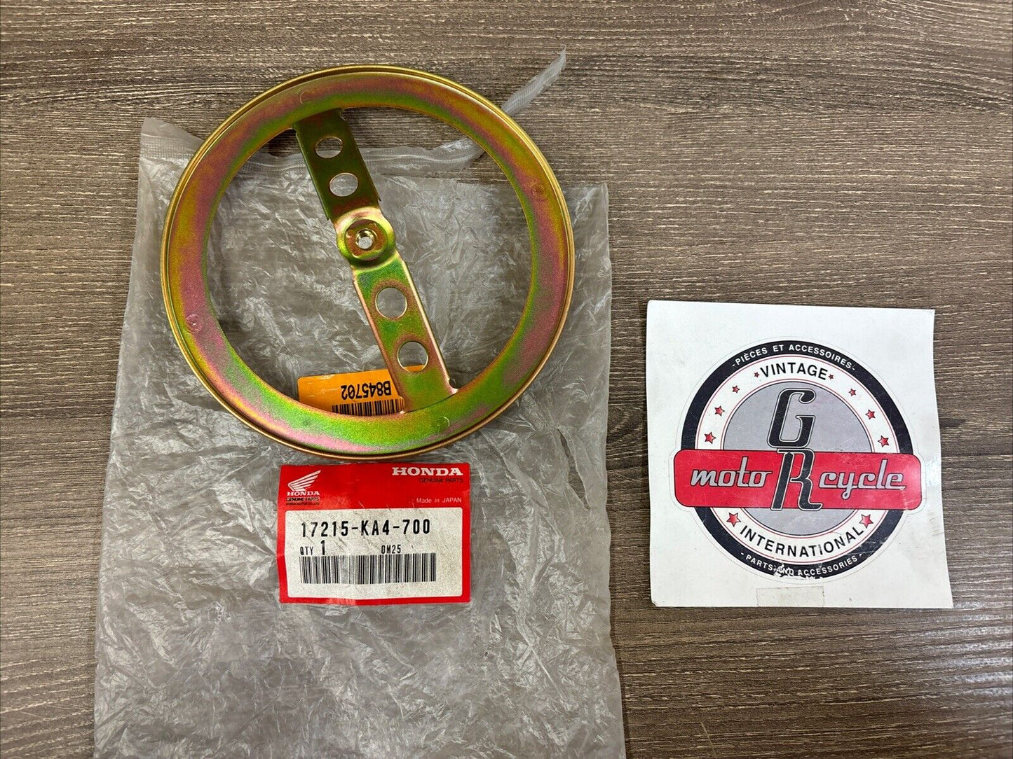 NOS Honda CR125R CR250R CR480R AIR CLEAN ELEMENT STAY 17215-KA4-700 H116