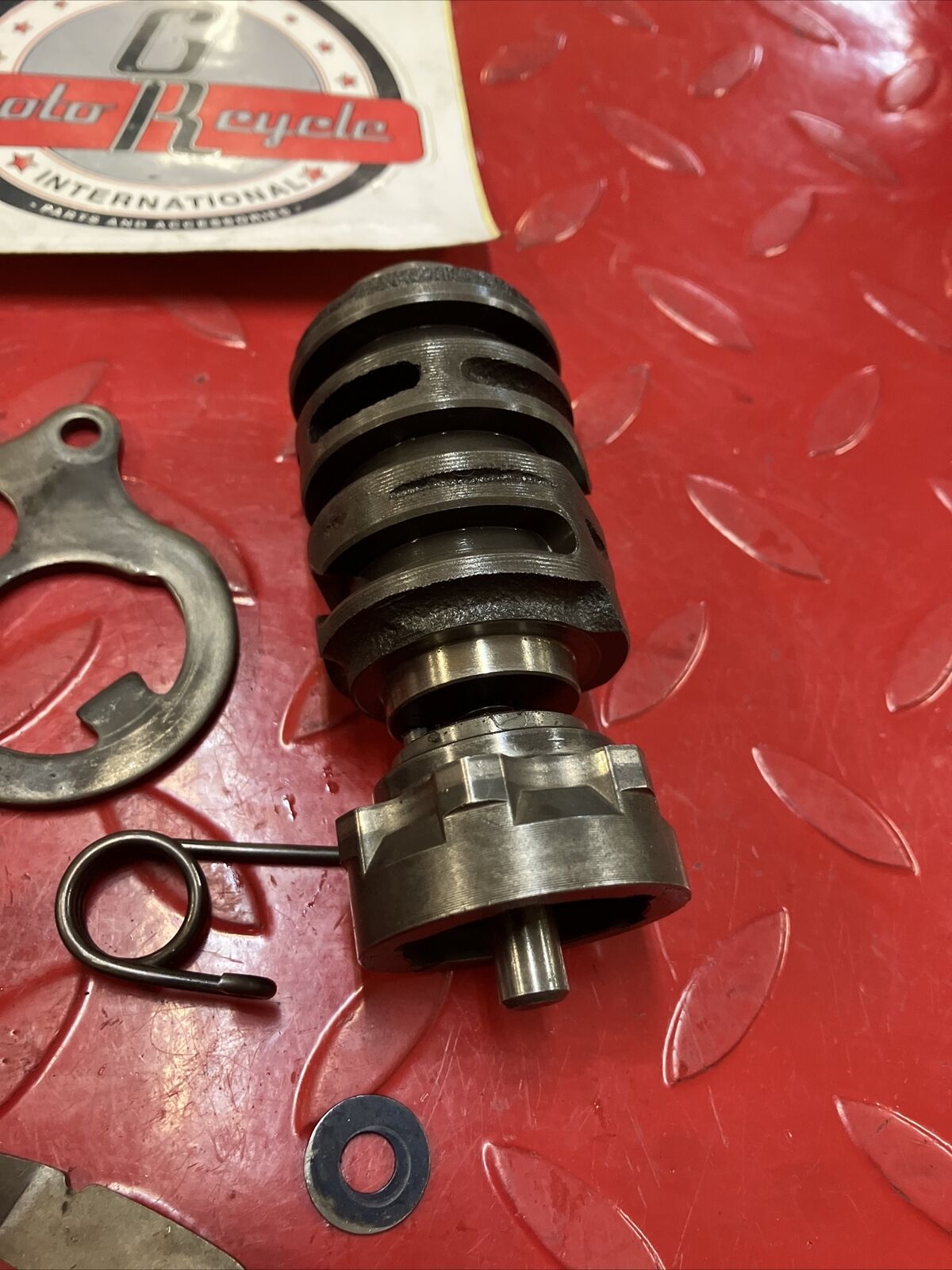 Honda CR80R 1990 transmission gearshift gear shift drum cam 24301-GBF-830 3