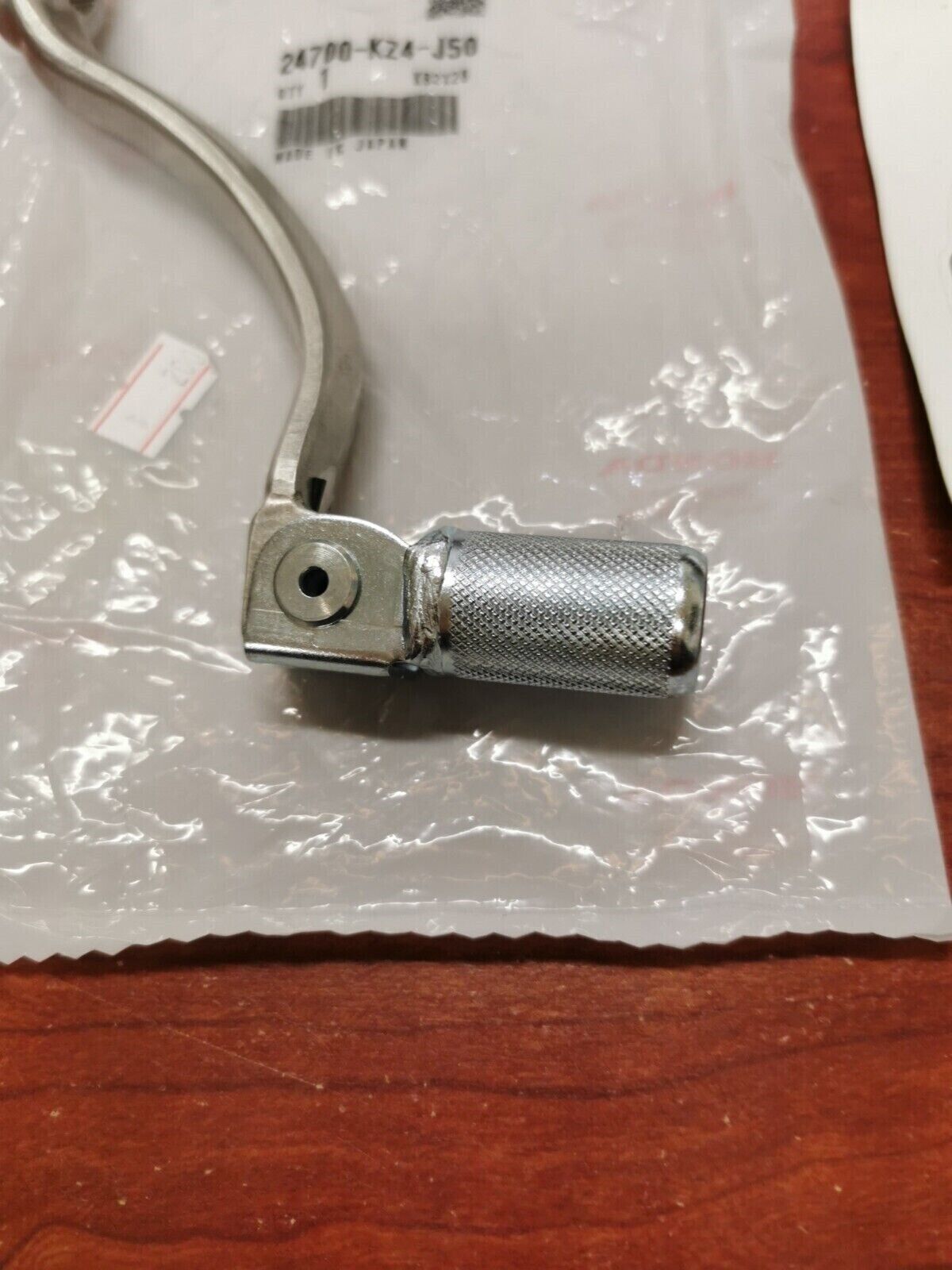 NOS Honda 1987 - 2003 CR125R GEAR SHIFT LEVER PEDAL 24700-KZ4-J50 H63