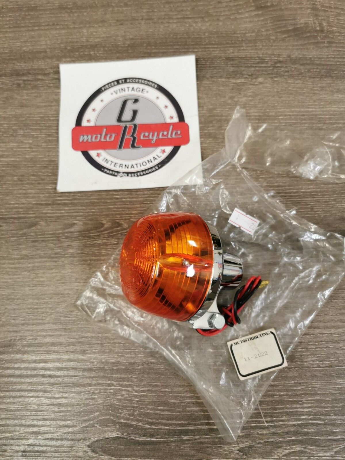 NOS Honda CB750K 1970 - 1974  CM450 CB450K CB360T Turn Signal Lamp 11-2122 J27