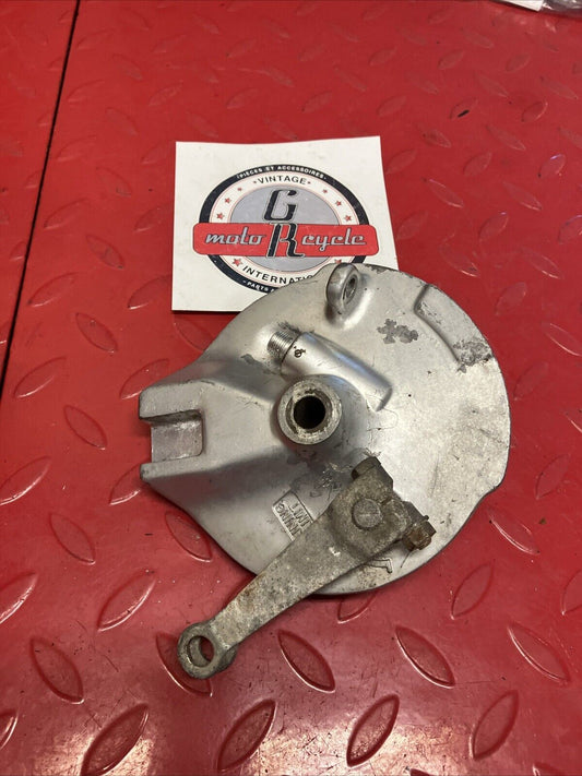 Suzuki RV90 1975 Front brake panel plate drum speedometer gear