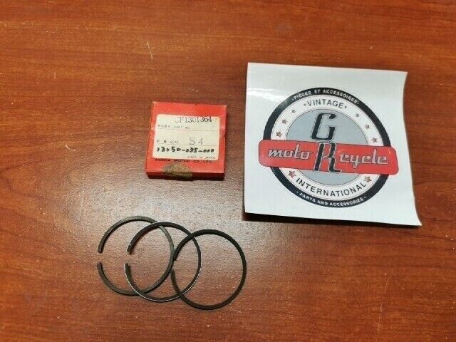 NOS Honda PISTON RING SET 1.00 CF130-136-4S4 SUB. 13050-035-000 H93