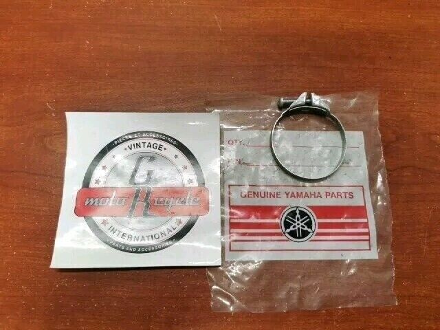 NOS Yamaha HOSE CLAMP 371-14456-00-00 SUB 90450-58002-00 Y180