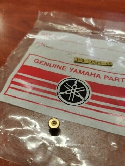 NOS Yamaha GT1 GT80 GTM80X GTMX MX80 MAIN JET #96 288-14343-48-00 Y123