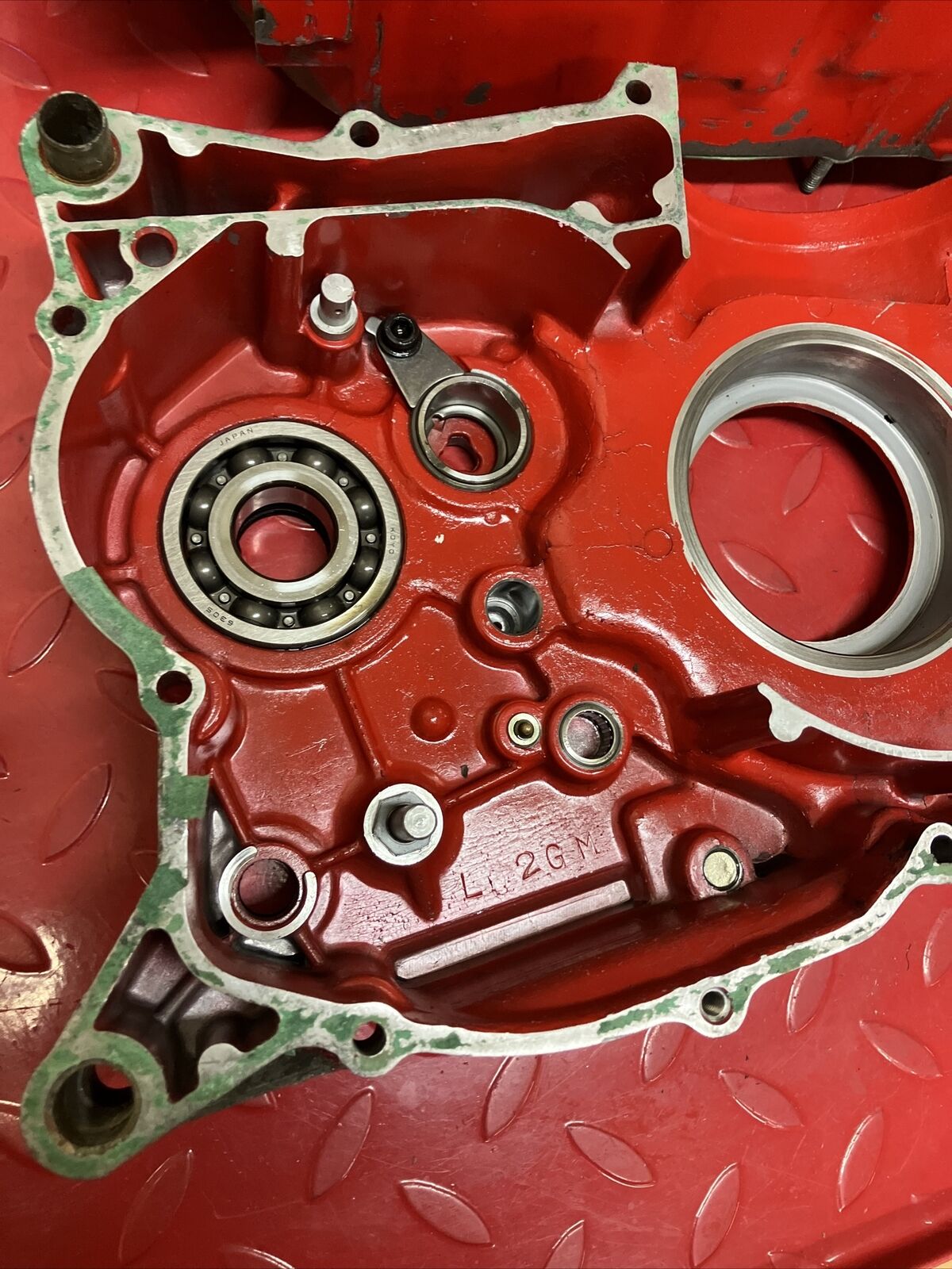Honda XL600R 1986 Left right crankcase 1987