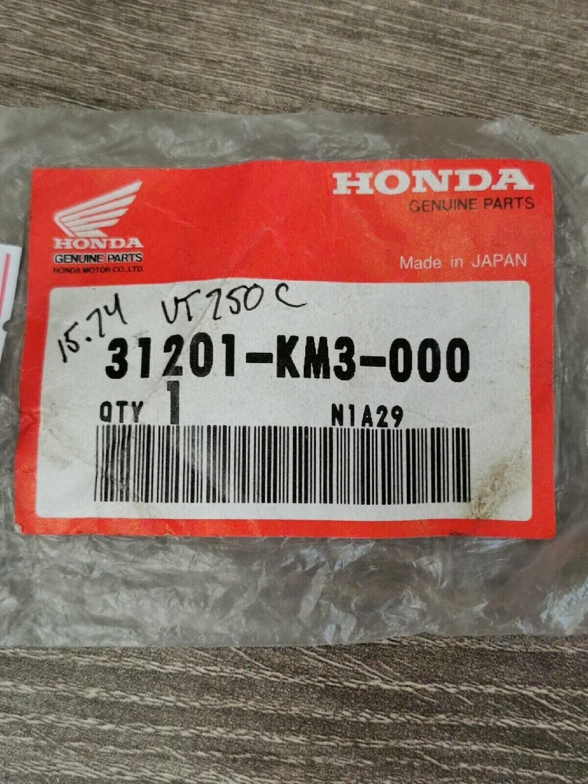 NOS HONDA VT500 CN250A TRX200 VF1100C VT700 TERMINAL SET BRUSH 31201-KM3-000 H47