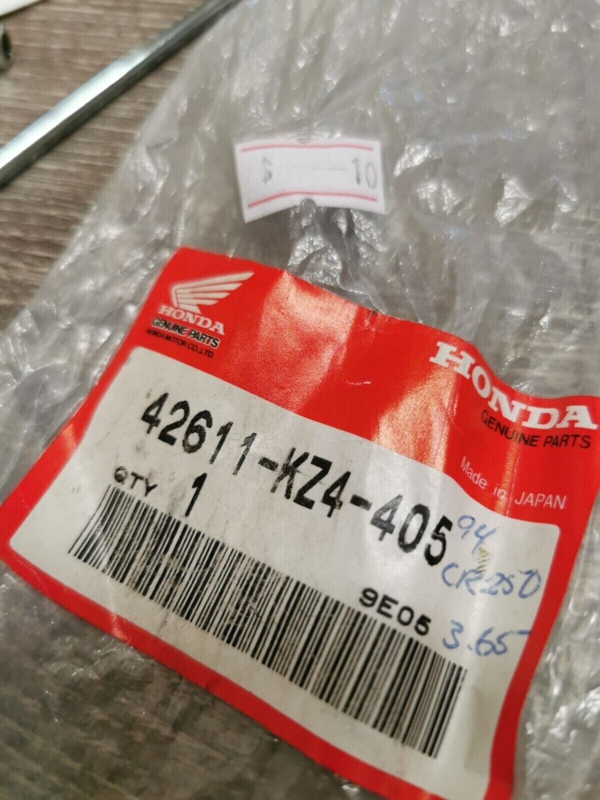 NOS HONDA CR250 1994 SPOKE SET B RR 194.0MM 42611-KZ4-405  H51